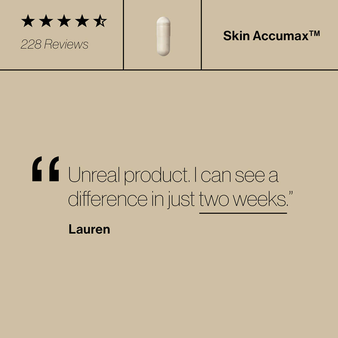 Skin Accumax 14 week reset kit